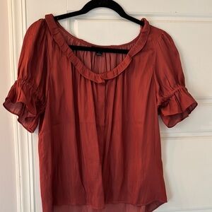 J.Crew short sleeve blouse size small